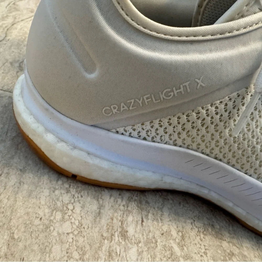 Adidas Crazyflight X 3 Women’s Volleyball Shoe Cloud White/Gum